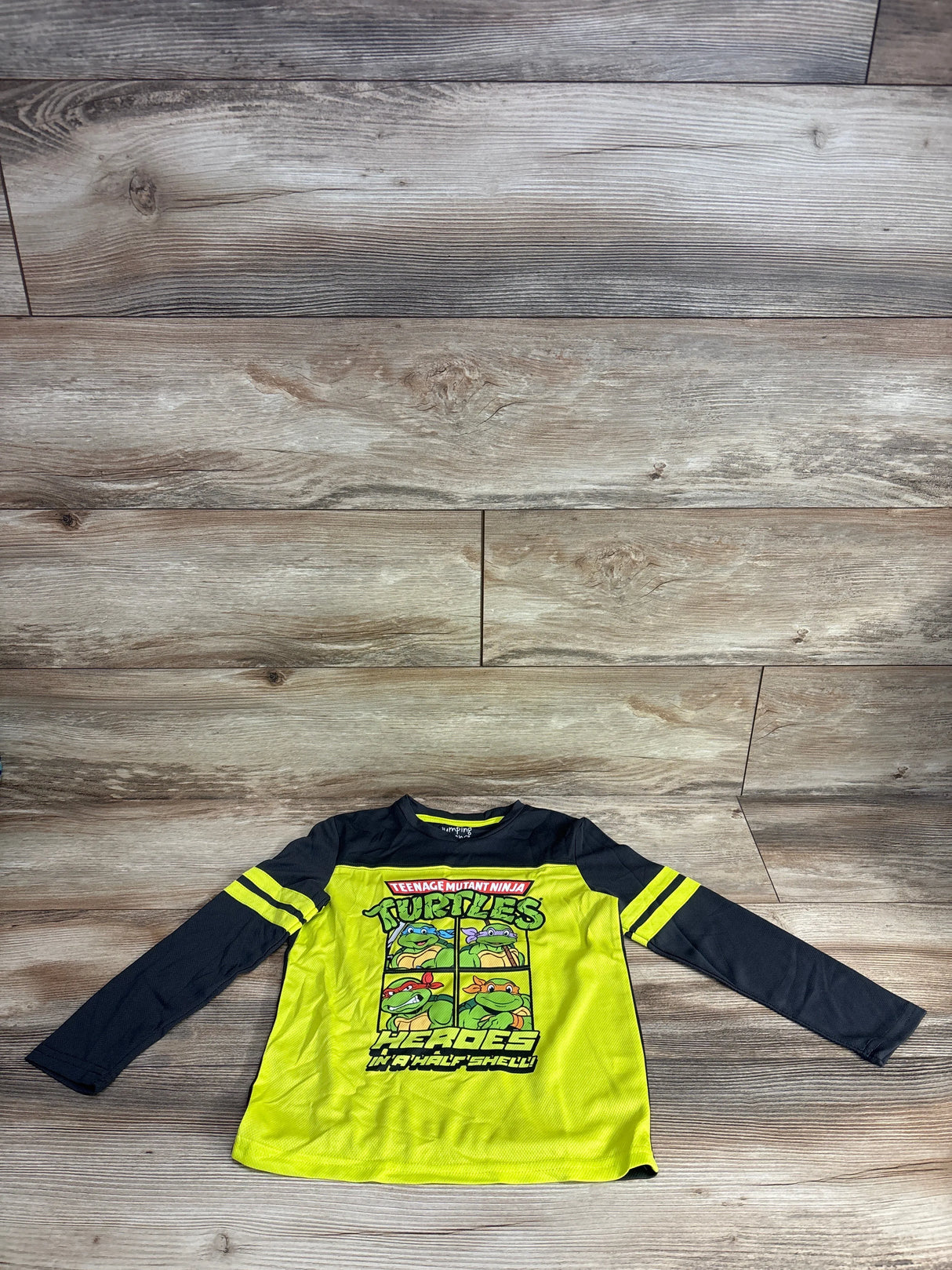 Jumping Beans x TMNT Long Sleeve Shirt Grey sz 5T
