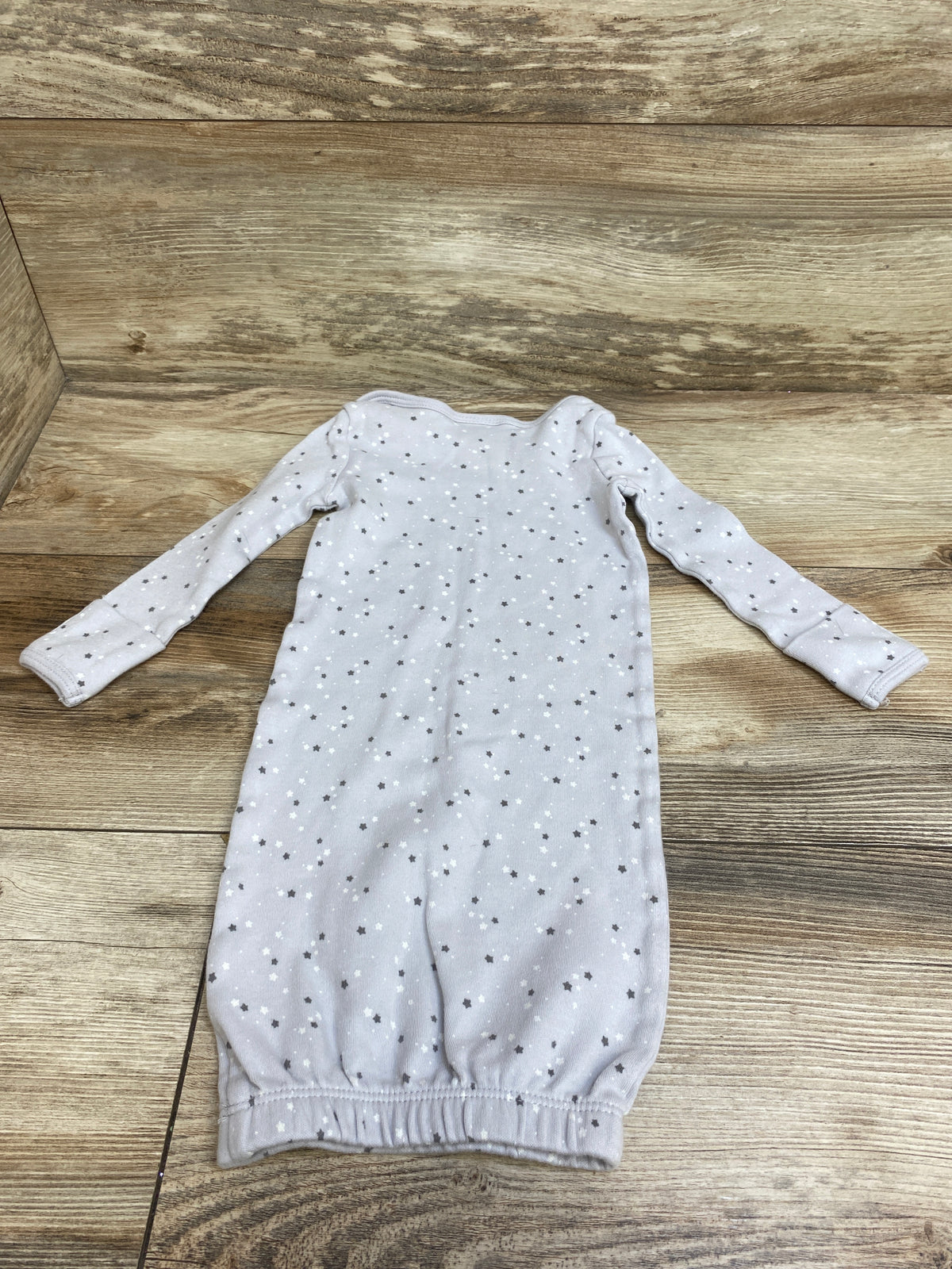First Impressions Star Print Sleep Gown Grey sz 0-3m