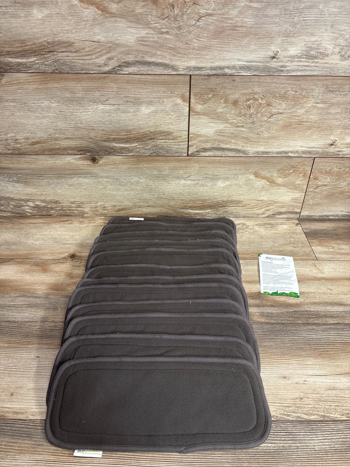 wegreeco Inserts for Cloth Diapers - Grey 12pk