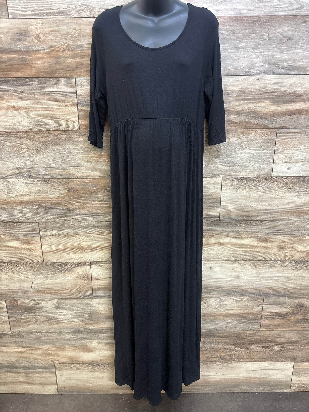 Pinkblush Maternity Half Sleeve Dress Black sz XL