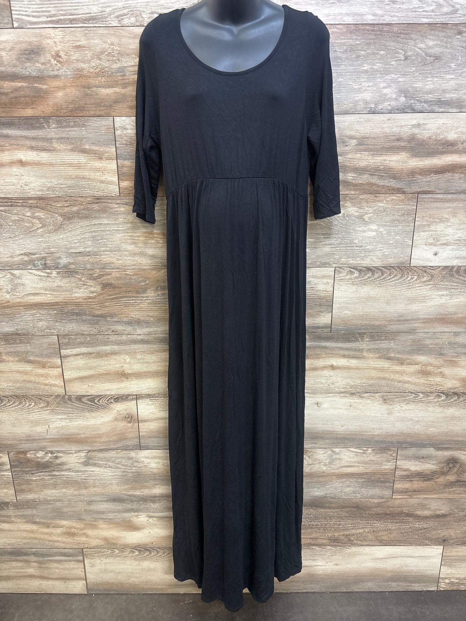 Pinkblush Maternity Half Sleeve Dress Black sz XL