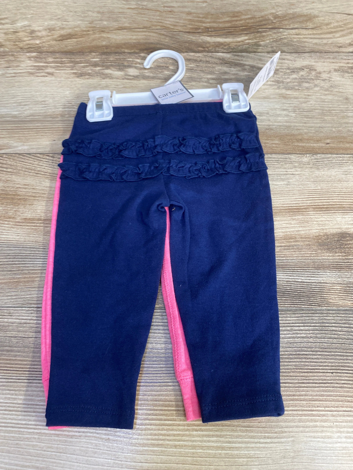 NEW Carter's 2pk Pants Navy/Pink sz 9m