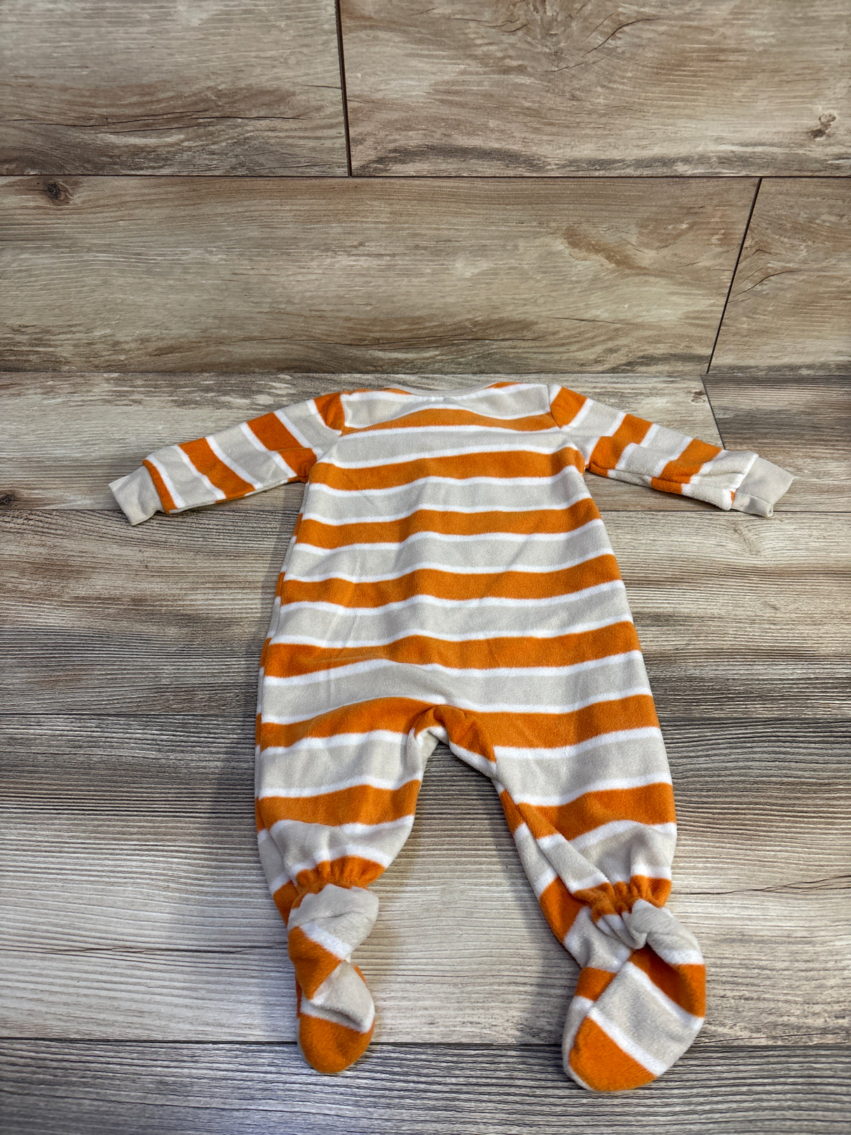 Kids Headquarters Striped Tractor Sleeper Orange sz 6m