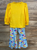 NWOT Shein 2pc Shirt & Pants Set Yellow sz 4T