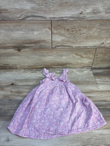 Cat & Jack Floral Bow Dress Pink sz 3T
