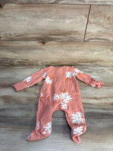 Carter's Floral Sleeper Pink sz 3m