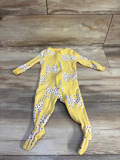 Dip Cat Print Sleeper Yellow sz 3-6m - Me n Mommy To Be