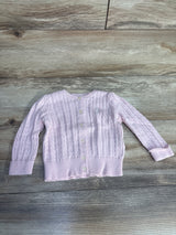 Ralph Lauren Cable Knit Cardigan Pink sz 12m