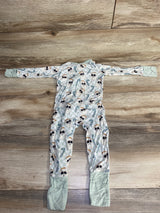 Dream Big Little Santa Dream Romper Mint sz 6-12m