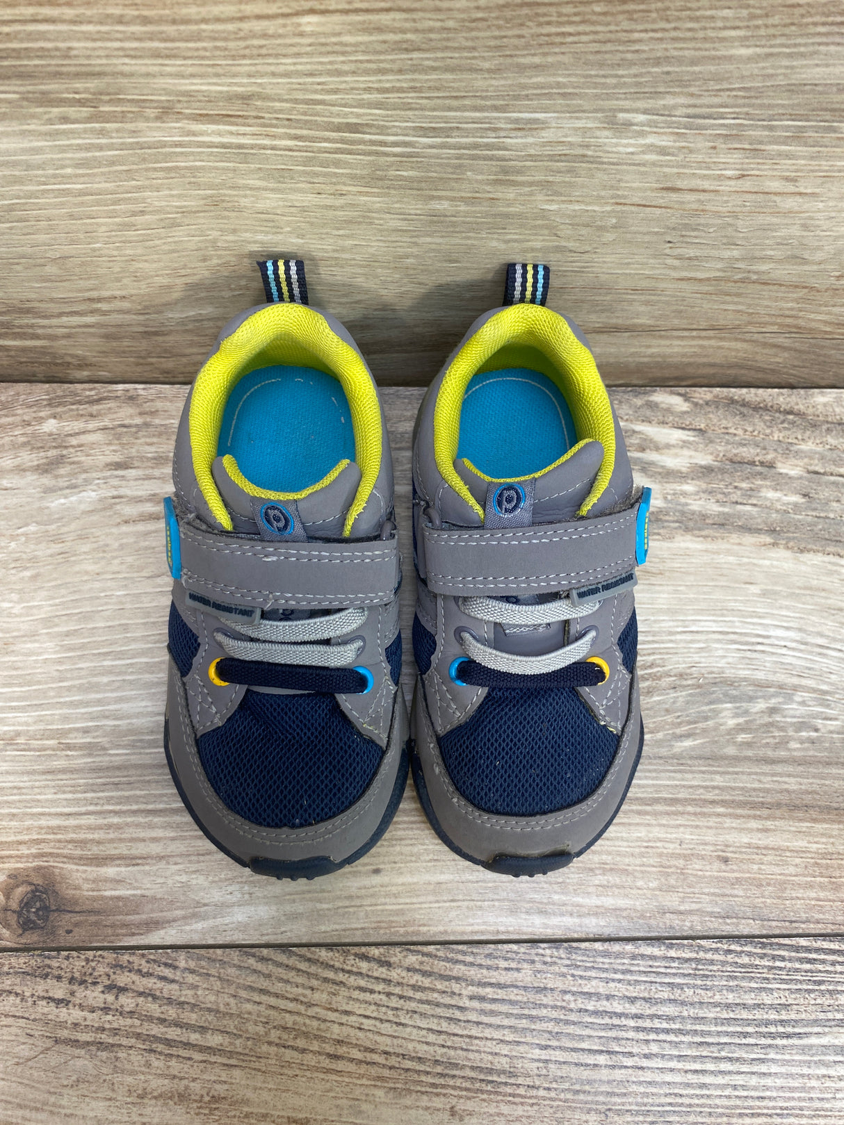 Pediped Flex Justice Shoes Grey Sz 7.5c