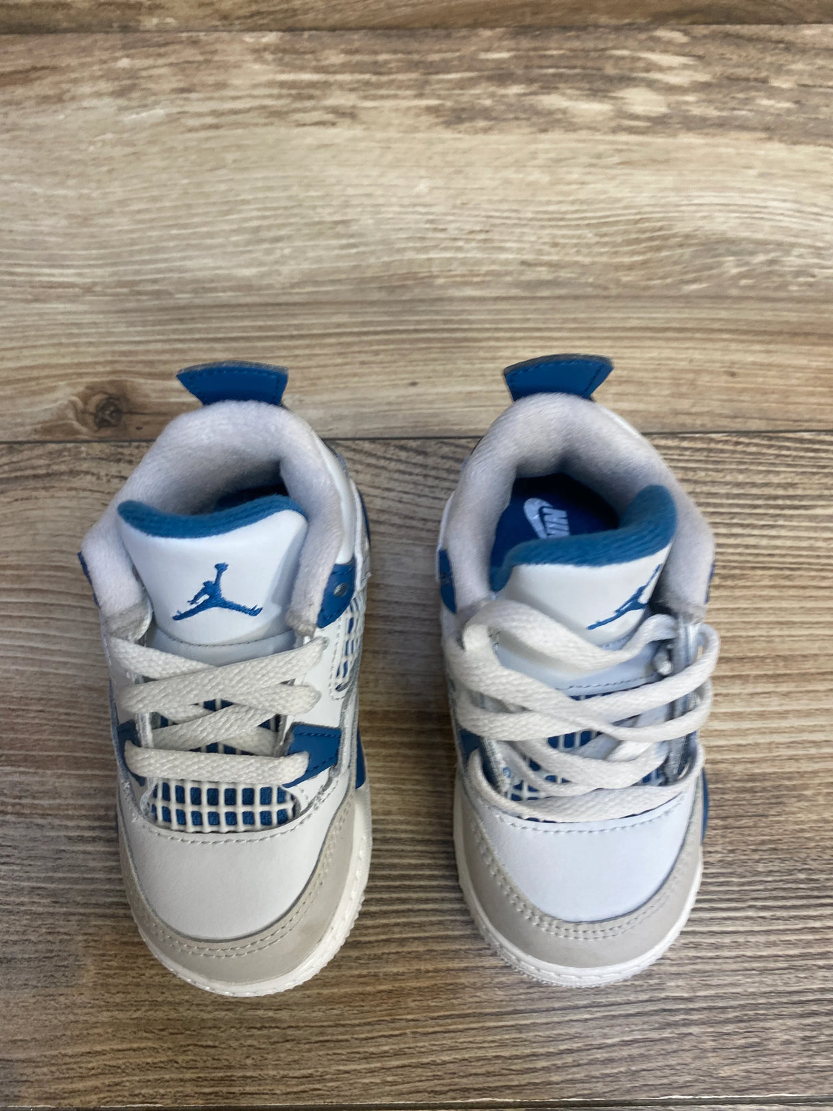 Air Jordan 4 Retro TD 'Military Blue' 2024 Sneakers sz 5c