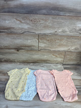 Carter's 4pk Bodysuit Set Peach sz 3m