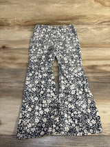 DKNY Floral Flare Leggings Beige sz 4T