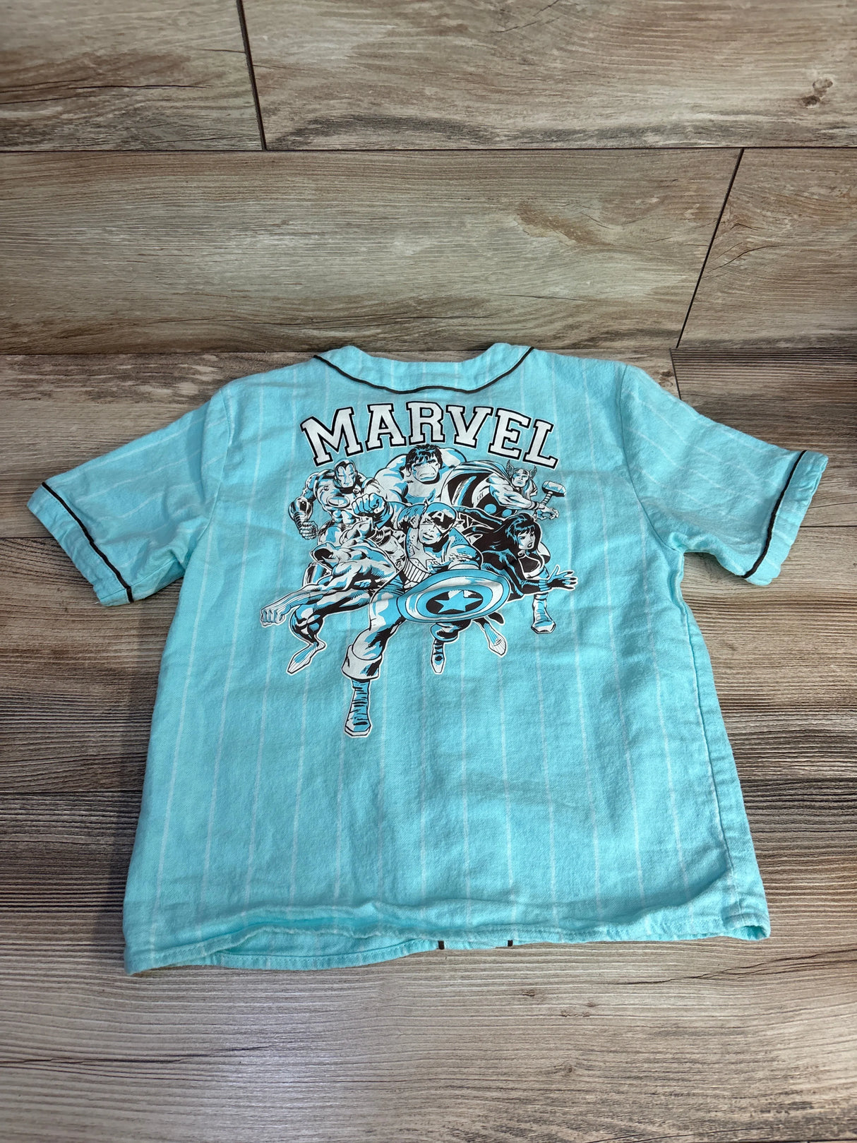 Marvel Avengers Jersey Shirt Mint sz 3T