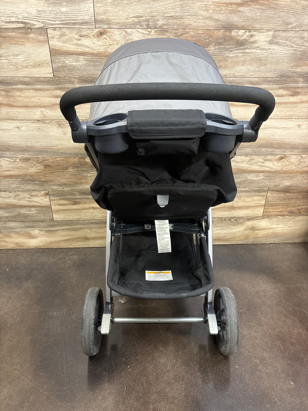 Chicco Bravo Quick-Fold Stroller - Black