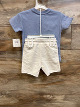 NEW Grayson Mini Surf T-Shirt & Short Set Blue sz 2T