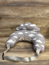 Pillani Nursing Pillow with Waist Strap, Grey