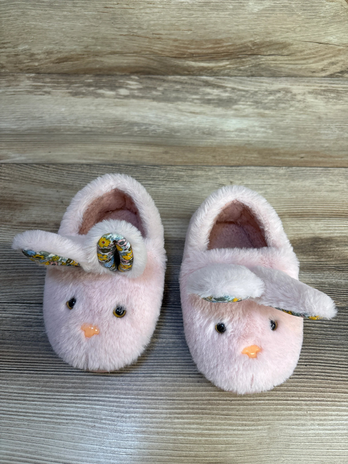 Saeaby Plush Rabbit Slippers Pink sz 11c