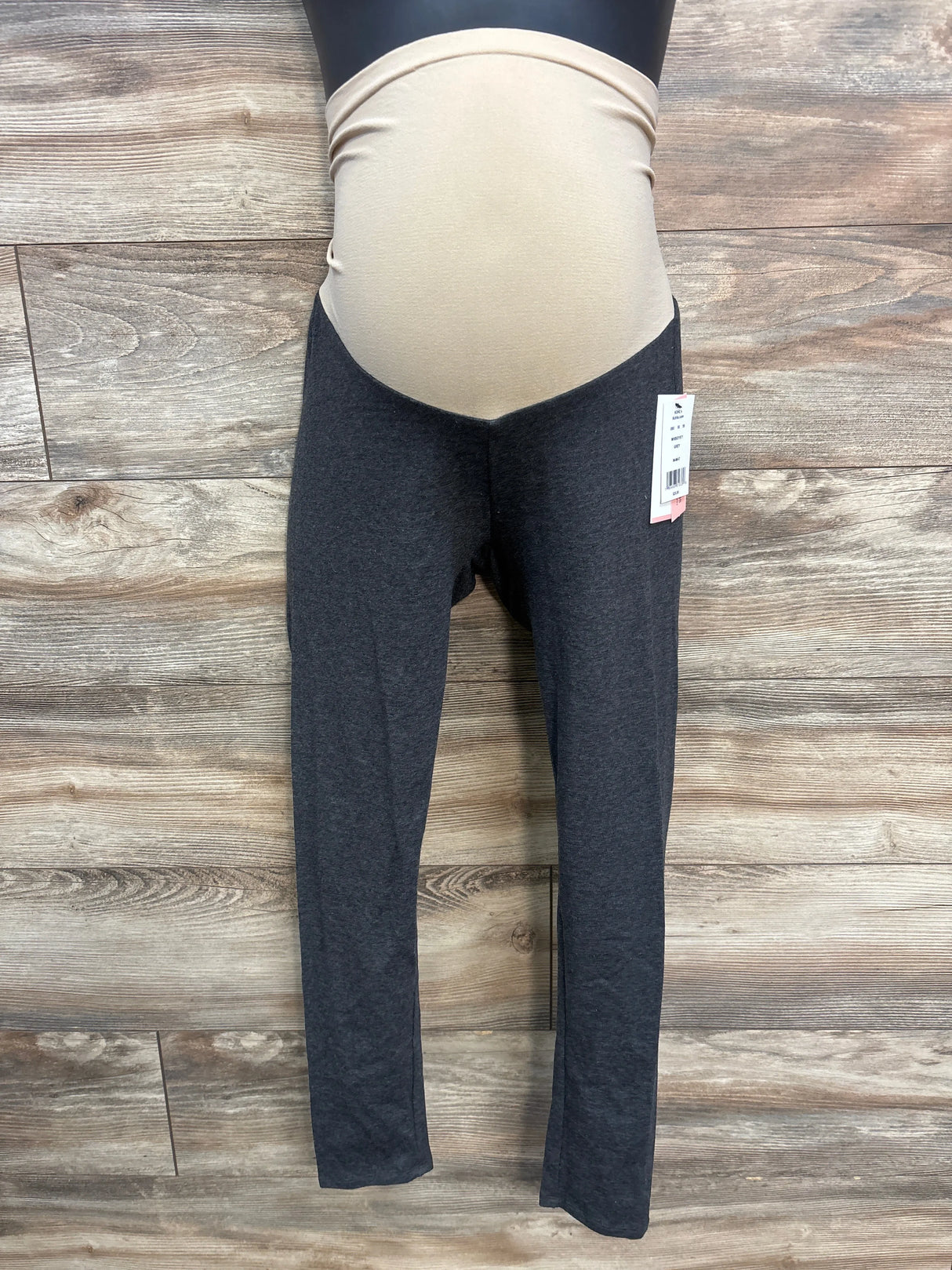 NEW Motherhood Maternity Full Panel Leggings Grey sz Medium - Me n Mommy To Be