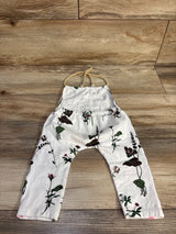 Floral Halter Romper White sz 6-12m
