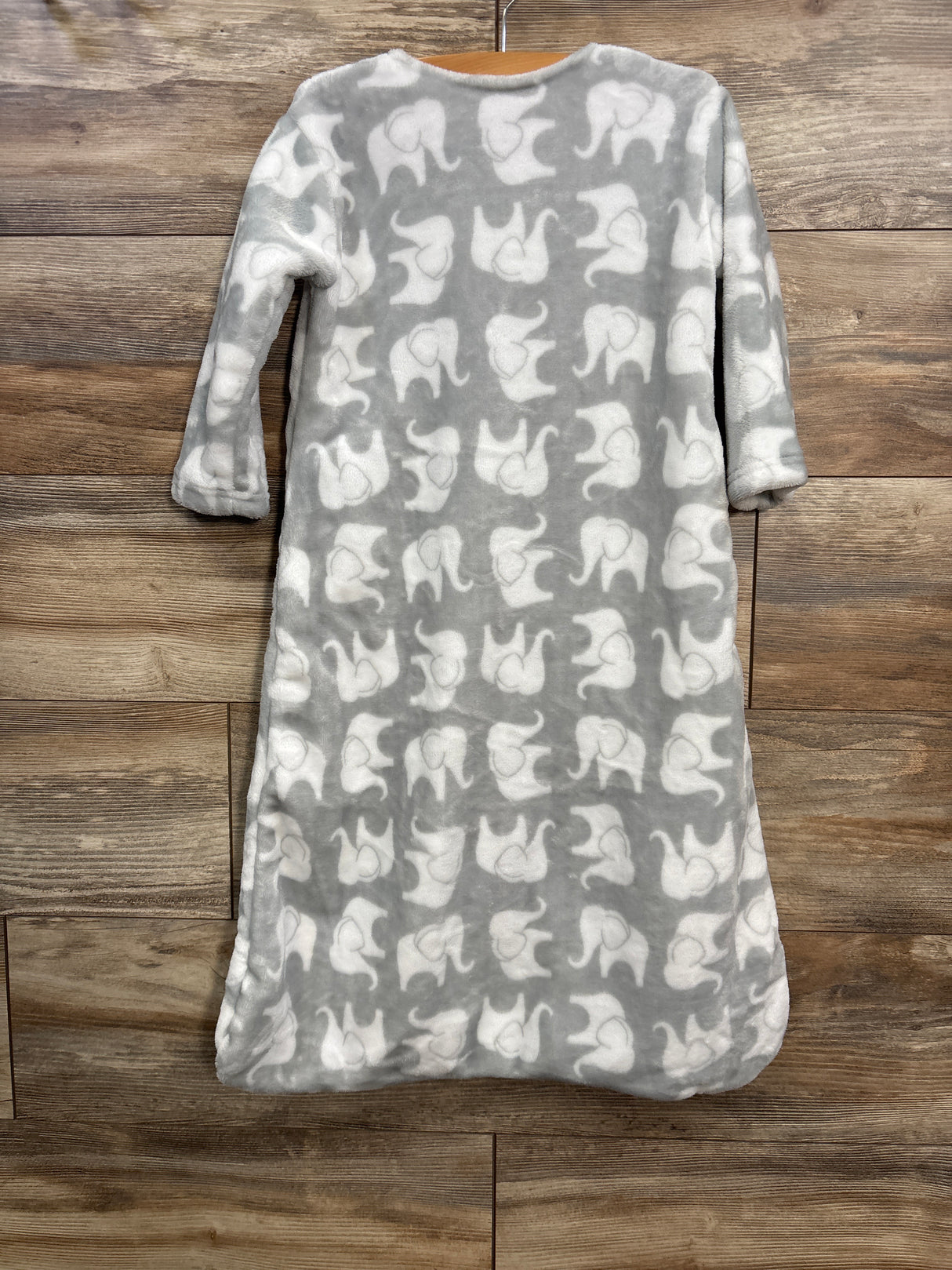 Hudson Baby Elephant Plush Sleep Sack Grey sz 12-18m