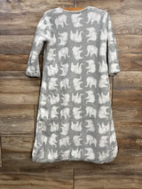 Hudson Baby Elephant Plush Sleep Sack Grey sz 12-18m