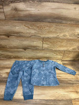 Carter's 2pc Knit Henley Shirt & Pants Set Blue sz 4T