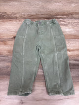 H&M Canvas Pants Green sz 2T