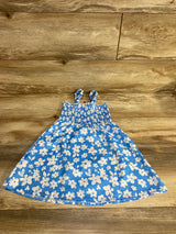 NEW Cutie Patootie Smocked Floral Dress Blue sz 2T - Me n Mommy To Be