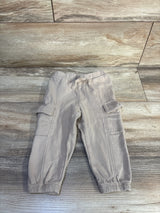 H&M Drawstring Cargo Joggers Tan sz 12m