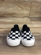 Bacsac Checkered Slip On Sock Shoes White sz 5c