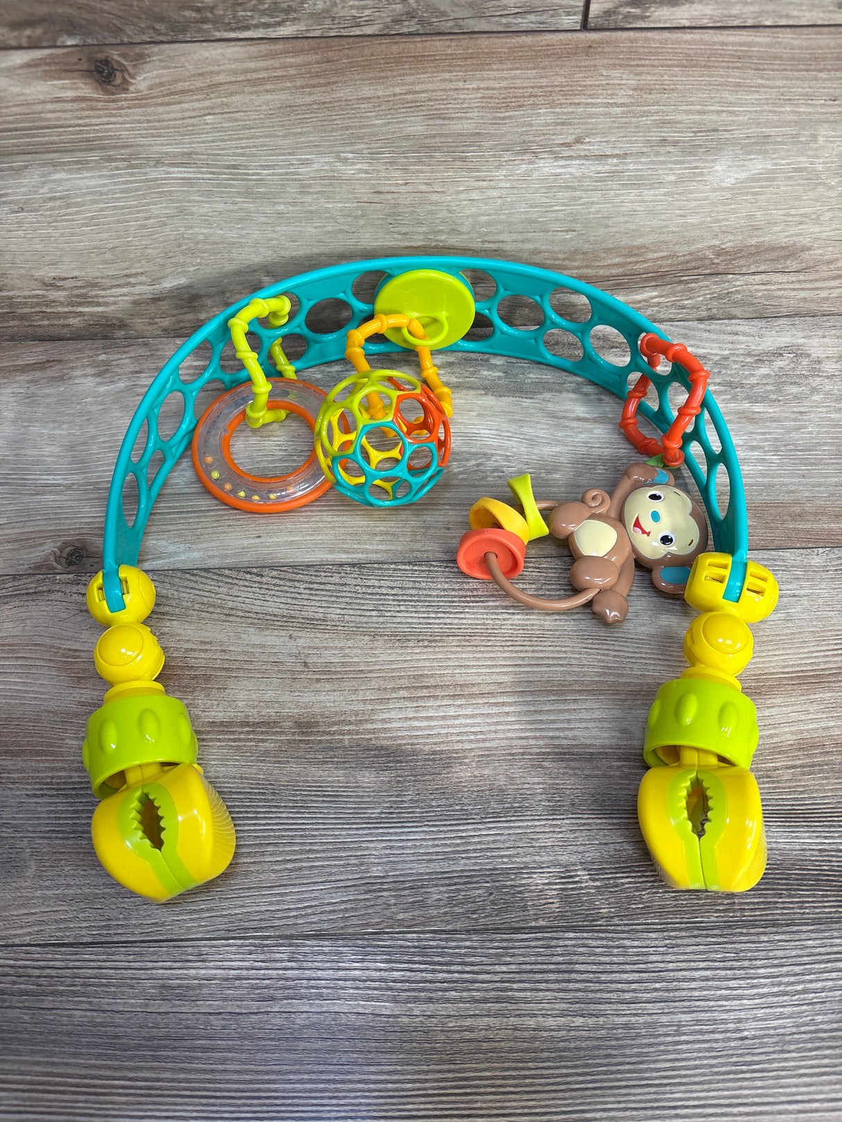Bright Starts OBall Flex 'n Go Activity Arch Stroller Take-Along Toy
