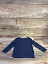 Cat & Jack Long Sleeve Shirt Navy sz 3T