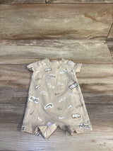 Nike Shortie Romper Beige sz Newborn