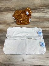 Rig'N Gig OS Pocket Diaper With 2 Inserts Brown