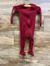 Member's Mark Ribbed Sleeper Red sz 12m