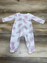 Just One You Bird Print Sleeper White sz 6m