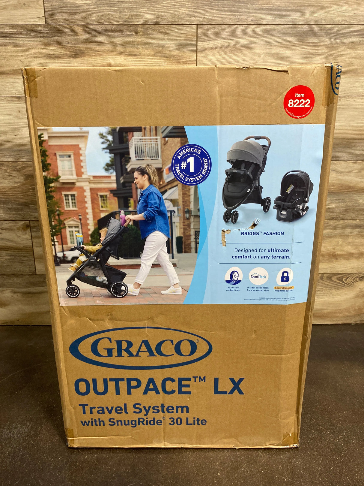 NEW Graco Outpace Travel System in Briggs