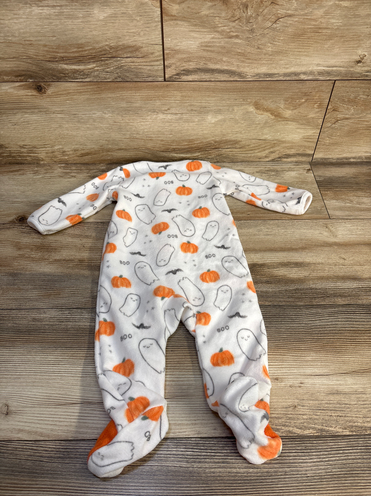 Just One You Ghost Blanket Sleeper White sz 6m