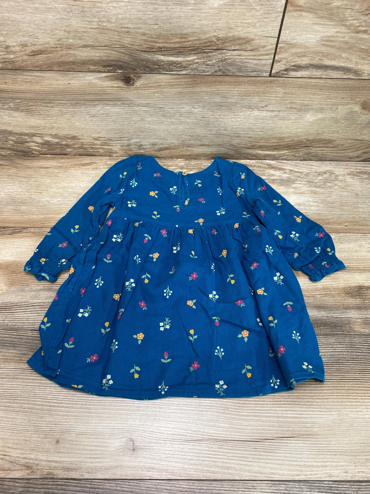 Cat & Jack Floral Dress Blue sz 2T