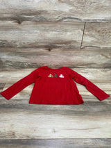 Baby Gap Bear Graphic Shirt Red sz 5T