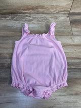 Old Navy Ribbed Bubble Romper Pink sz 6-12m