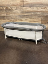 Baby Delight Snuggle Nest Portable Infant Bassinet Grey