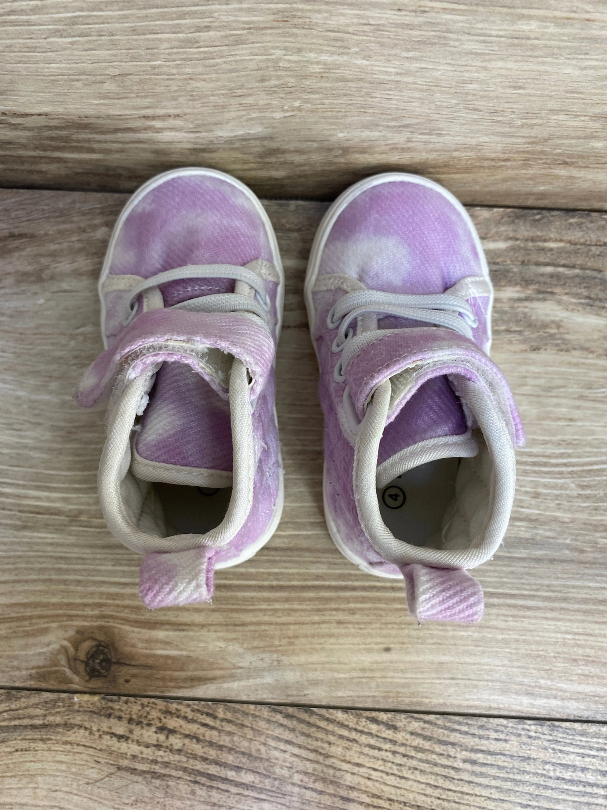 BMCiTYBM Canvas Purple Sneakers sz 4c