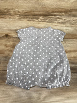 Simple Joys Grey Polka Dot Shortie Romper sz 0-3m - Me 'n Mommy To Be