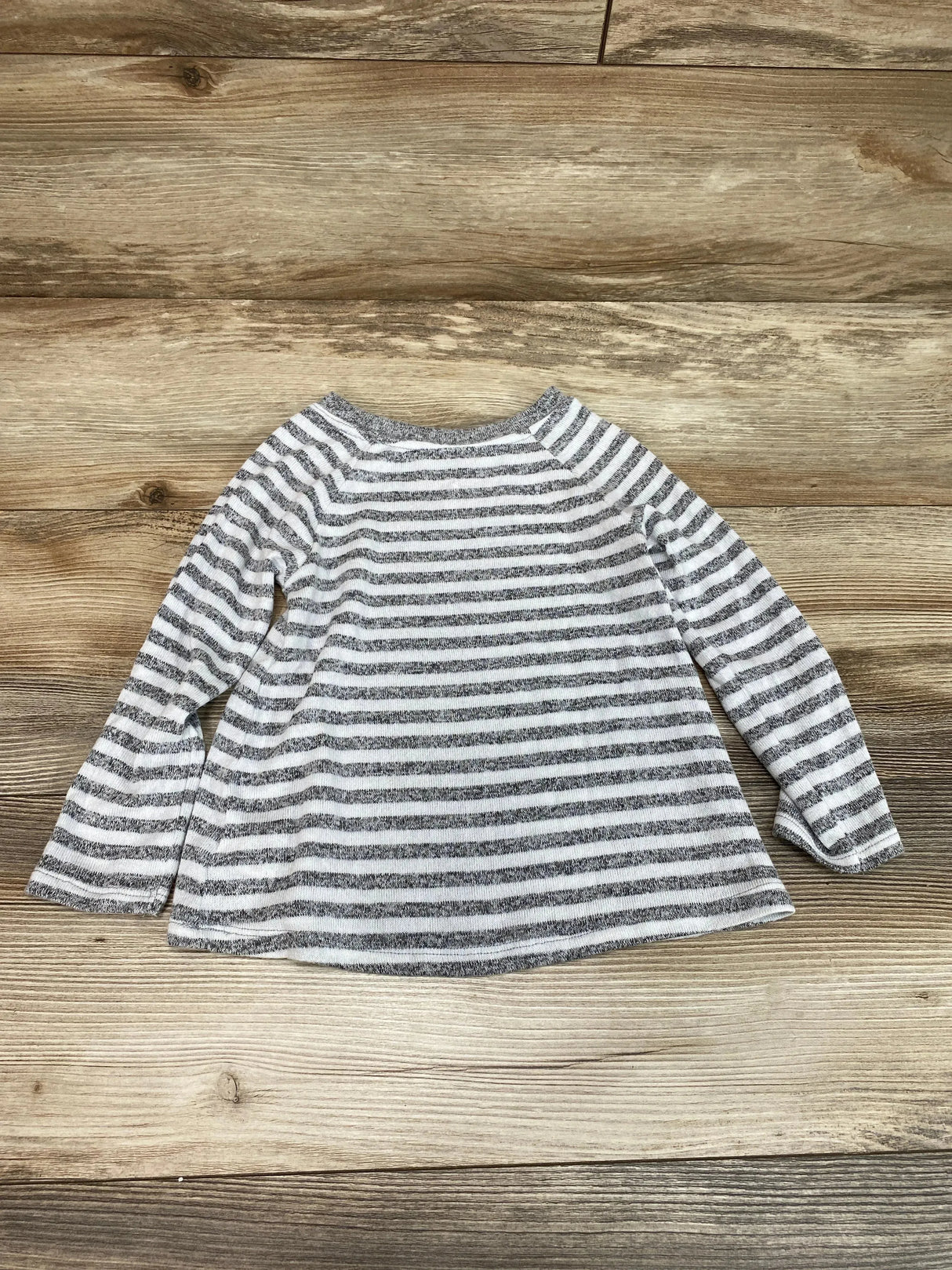 Cat & Jack Striped Shirt White sz 2T