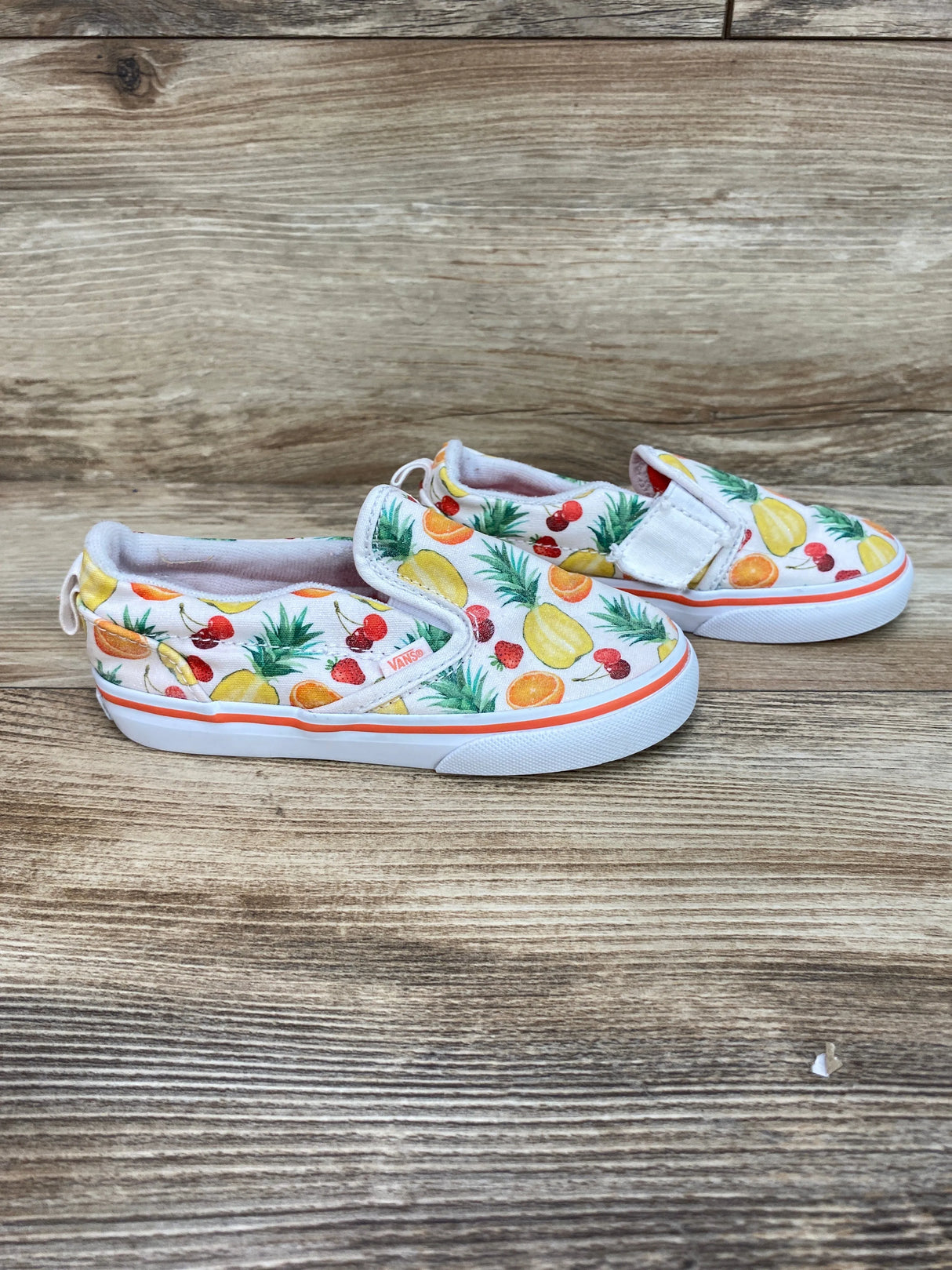 Vans Slip On Fruit Sneakers sz 9c