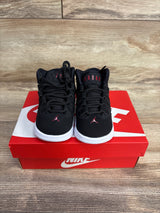 NEW Air Jordan Max Aura BT 'Black Gym Red' Sneakers sz 4c