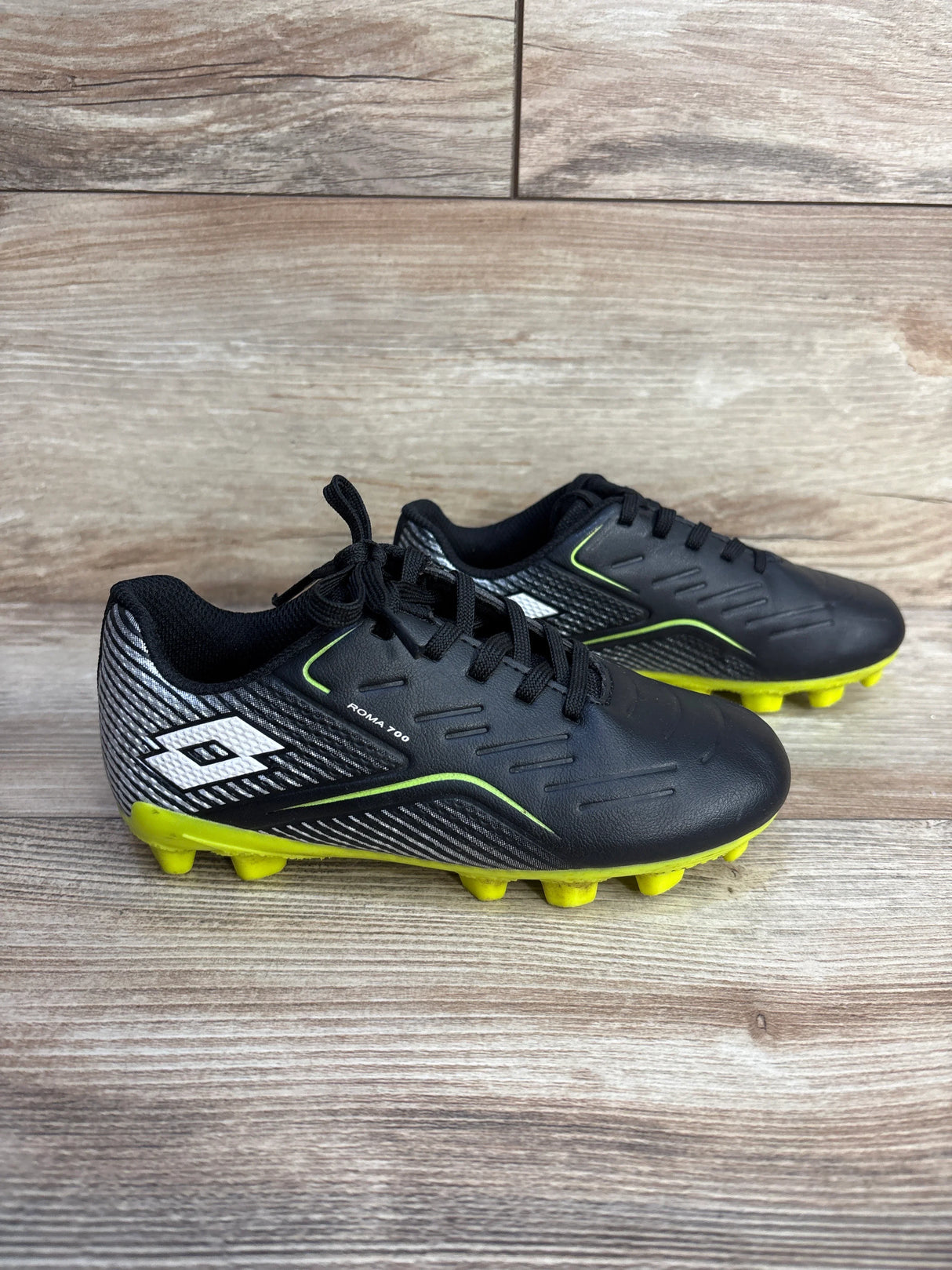 Lotto Kids' Roma 700 Soccer Cleats Black sz 12c - Me n Mommy To Be