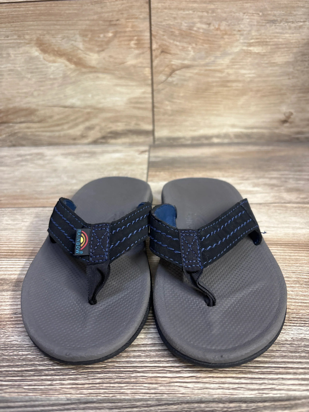 Rainbow Cape Sandals Grey sz 11/12c
